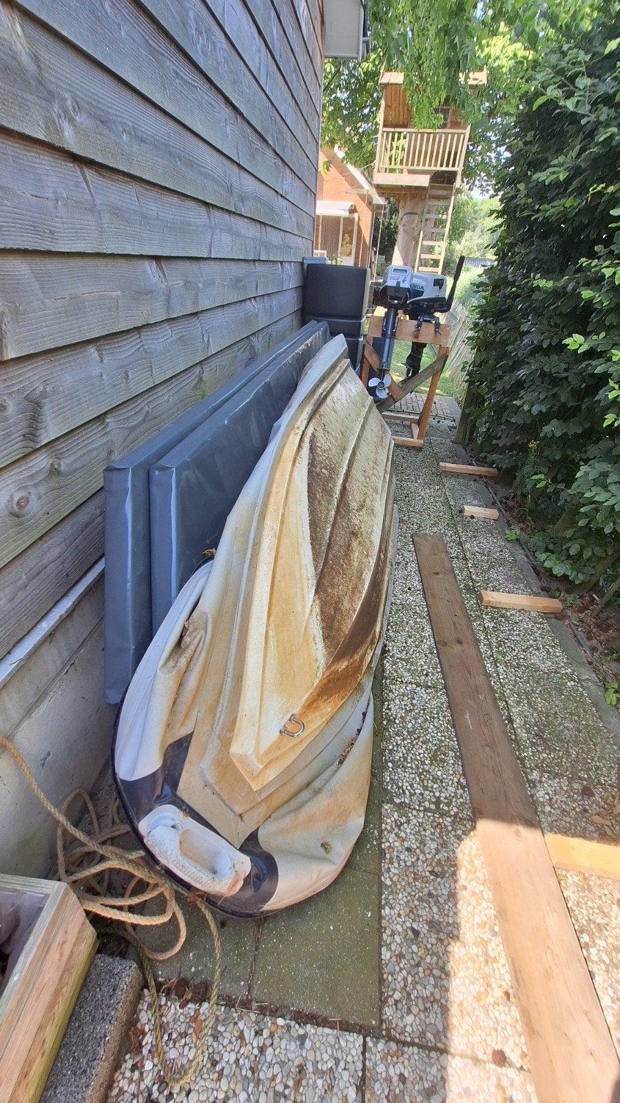 Rib rubberboot 2.70 meter, Ophalen