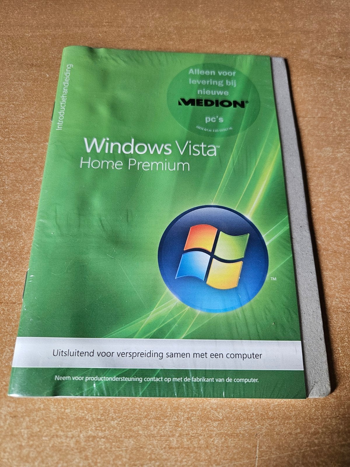 Medion Windows Vista Home Premium SP1 Recovery Disc, Computers en Software, Besturingssoftware, Ophalen of Verzenden, Nieuw, Windows