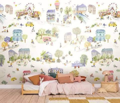 Caselio behang Happy Kids club, Ophalen of Verzenden, Nieuw