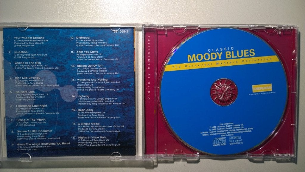 The Moody Blues - Classic, Ophalen of Verzenden, Zo goed als nieuw, Pop, Album
