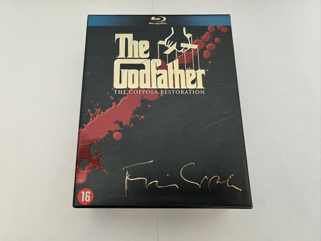 The Godfather Trilogy Coppola Restoration Blu-ray, Gebruikt, Vanaf 16 jaar, Verzenden, Boxset