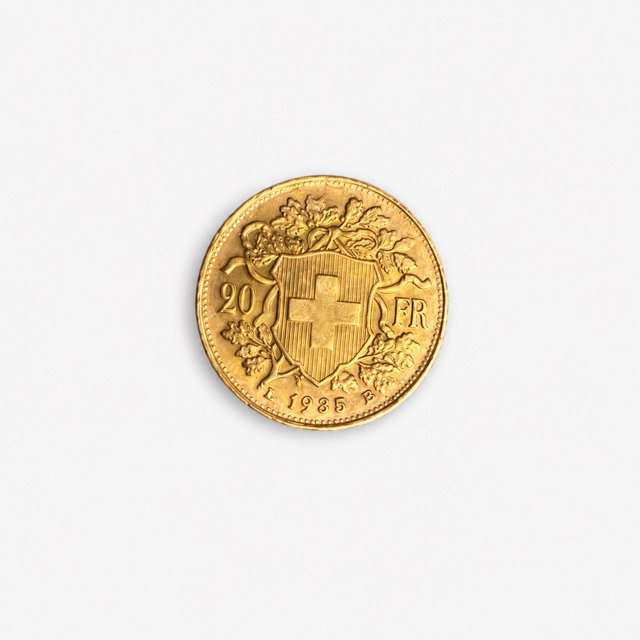 Zwitserse gouden 20 frank Vreneli / Helvetia L1935B 900 goud, Postzegels en Munten, Munten | Europa | Niet-Euromunten, Ophalen of Verzenden