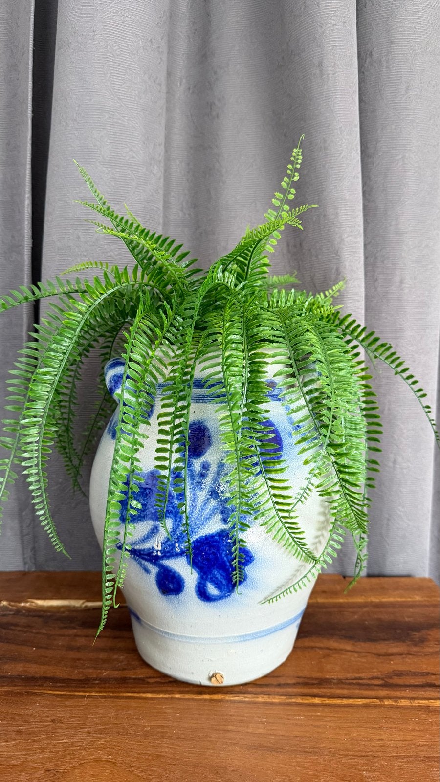 Prachtige Keulse pot met blauw decor, Antiek en Kunst, Antiek | Keramiek en Aardewerk, Ophalen of Verzenden
