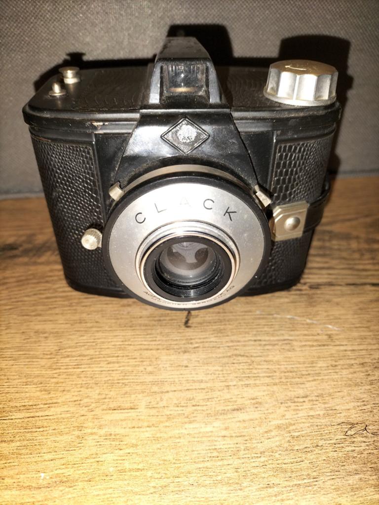 Agfa Clack vintage camera - getest, Ophalen of Verzenden, Gebruikt, Compact, Overige Merken