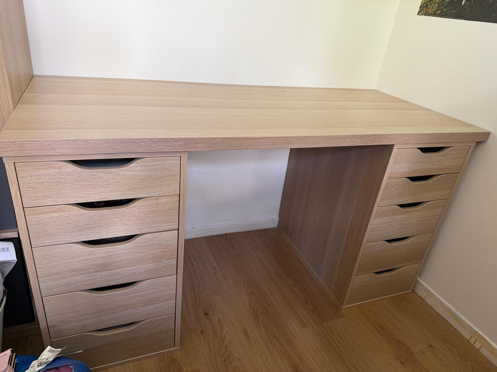 Lagkapten / Alex bureau ikea, Ophalen, Zo goed als nieuw