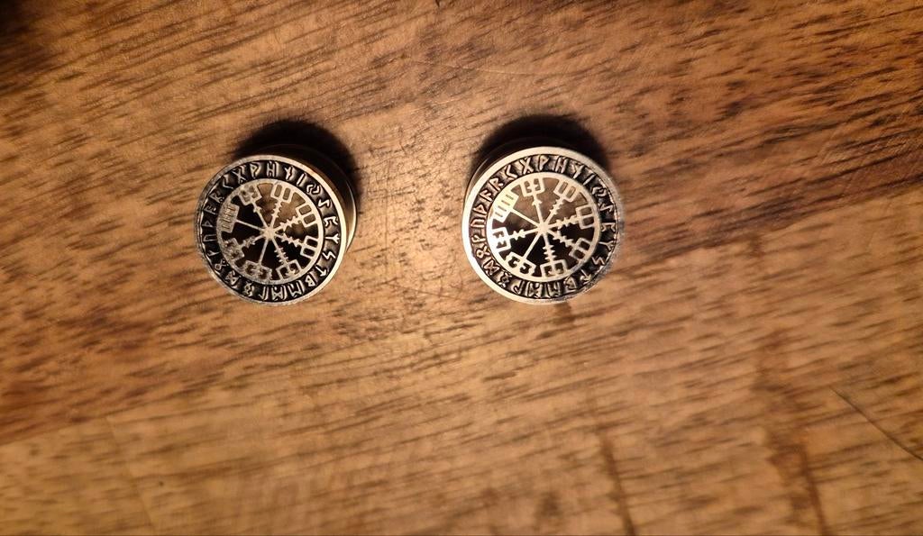 Gloednieuwe Viking Stijl Tunnels, Ophalen of Verzenden, Nieuw, Staal