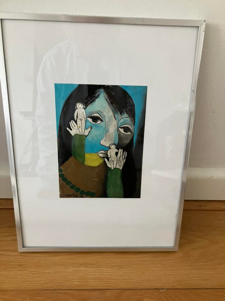 Ans Wortel gouache, Ophalen