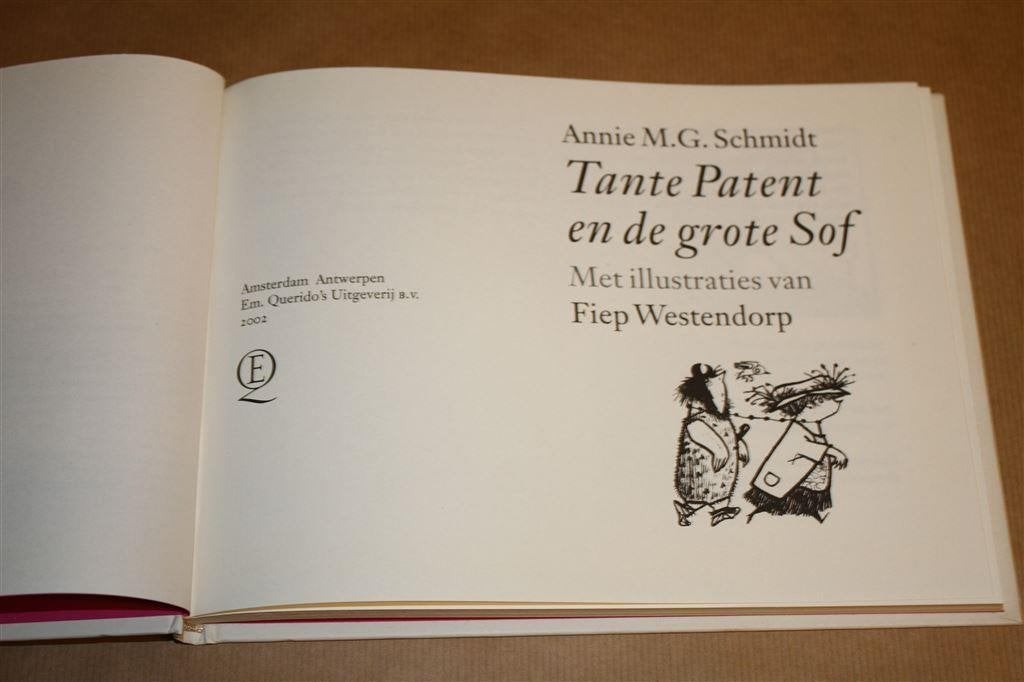 Tante Patent en de grote Sof. Schmidt, Westendorp., Ophalen of Verzenden, Zo goed als nieuw
