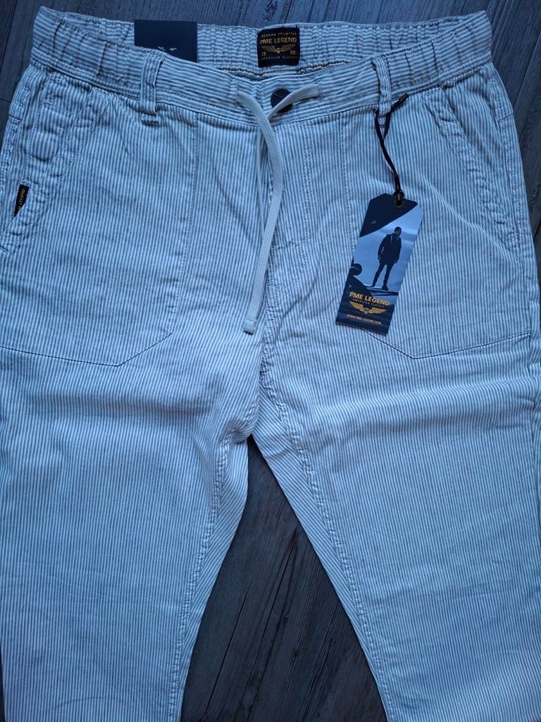 PME LEGEND Liftmaster linnen broek W33 L34 (voorjaar-zomer), Overige kleuren, Nieuw, Ophalen of Verzenden, W33 - W34 (confectie 48/50)