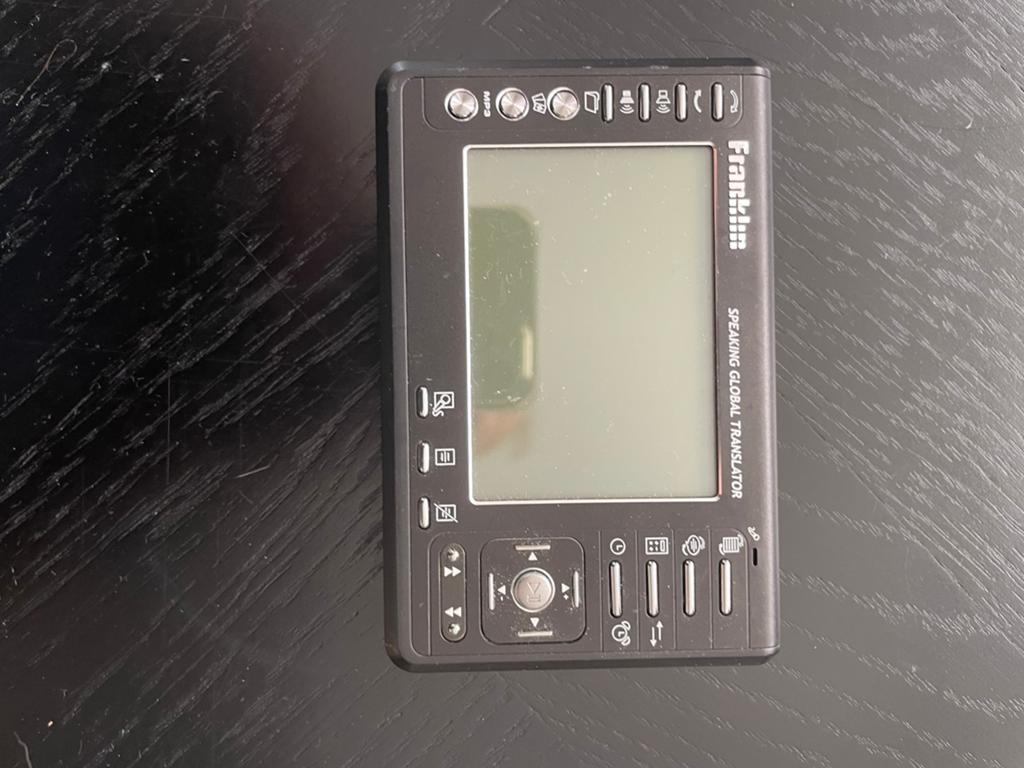 Franklin Speaking Global Translator met uitschuifbaar toetse, Telecommunicatie, Pda's, Ophalen of Verzenden, Gebruikt, Overige systemen