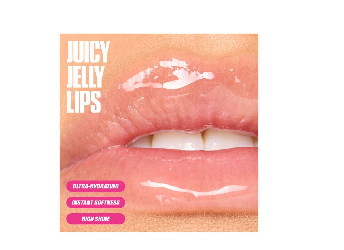 Huda beauty Faux Filler Jelly lip oil, Ophalen of Verzenden, Nieuw, Roze, Lippen