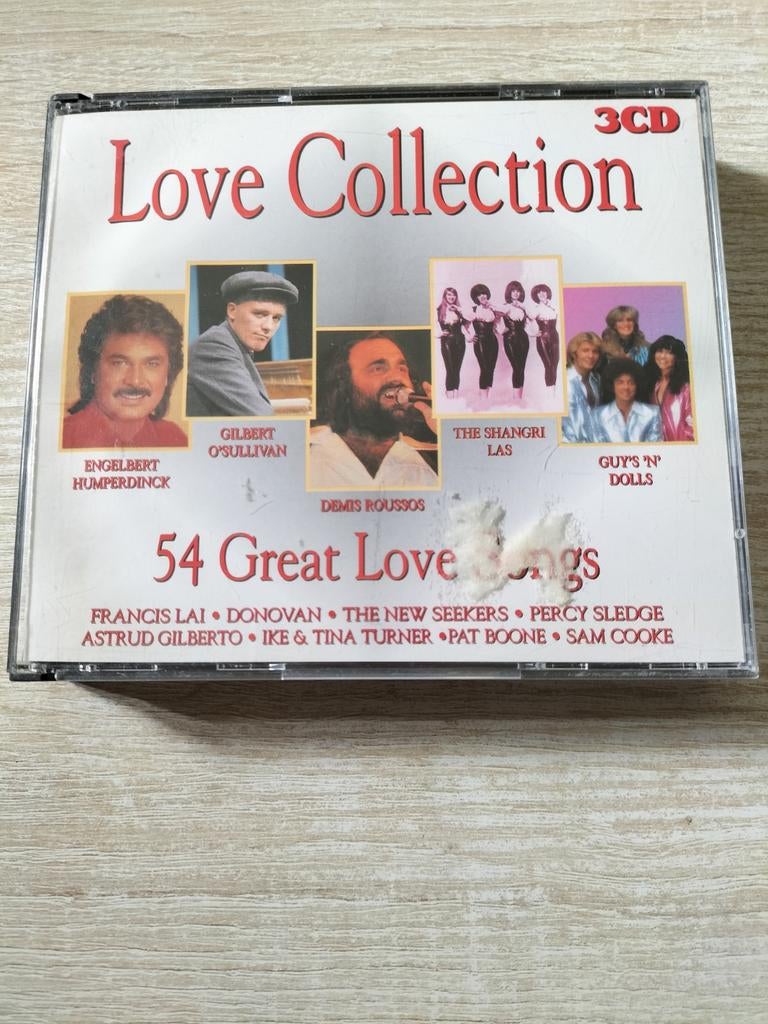 Love collection 3 cd box, Ophalen of Verzenden, Pop