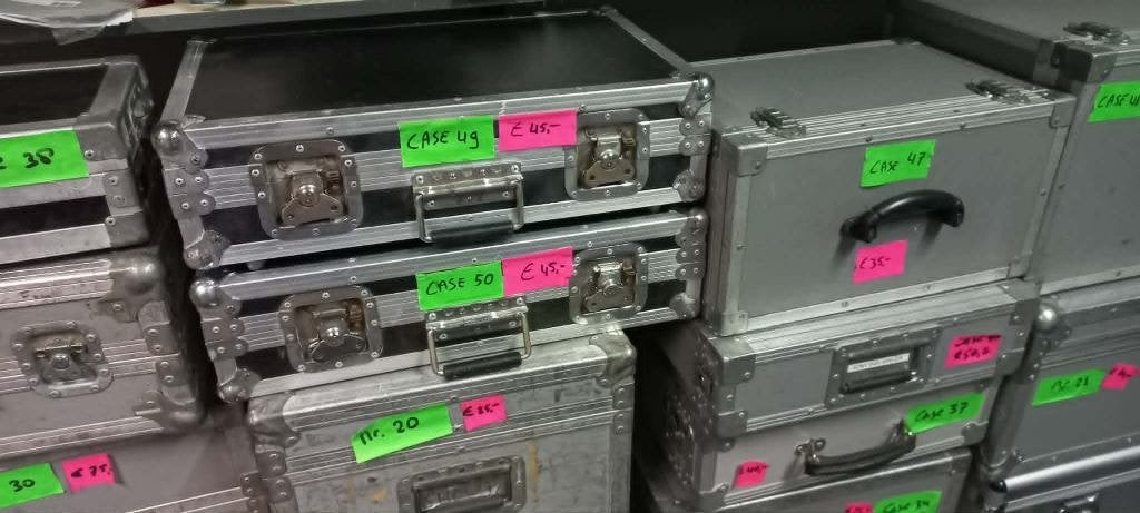 Heel veel flightcases koffers diverse soorten en maten, Ophalen of Verzenden, Zo goed als nieuw, Overige instrumenten, Flightcase