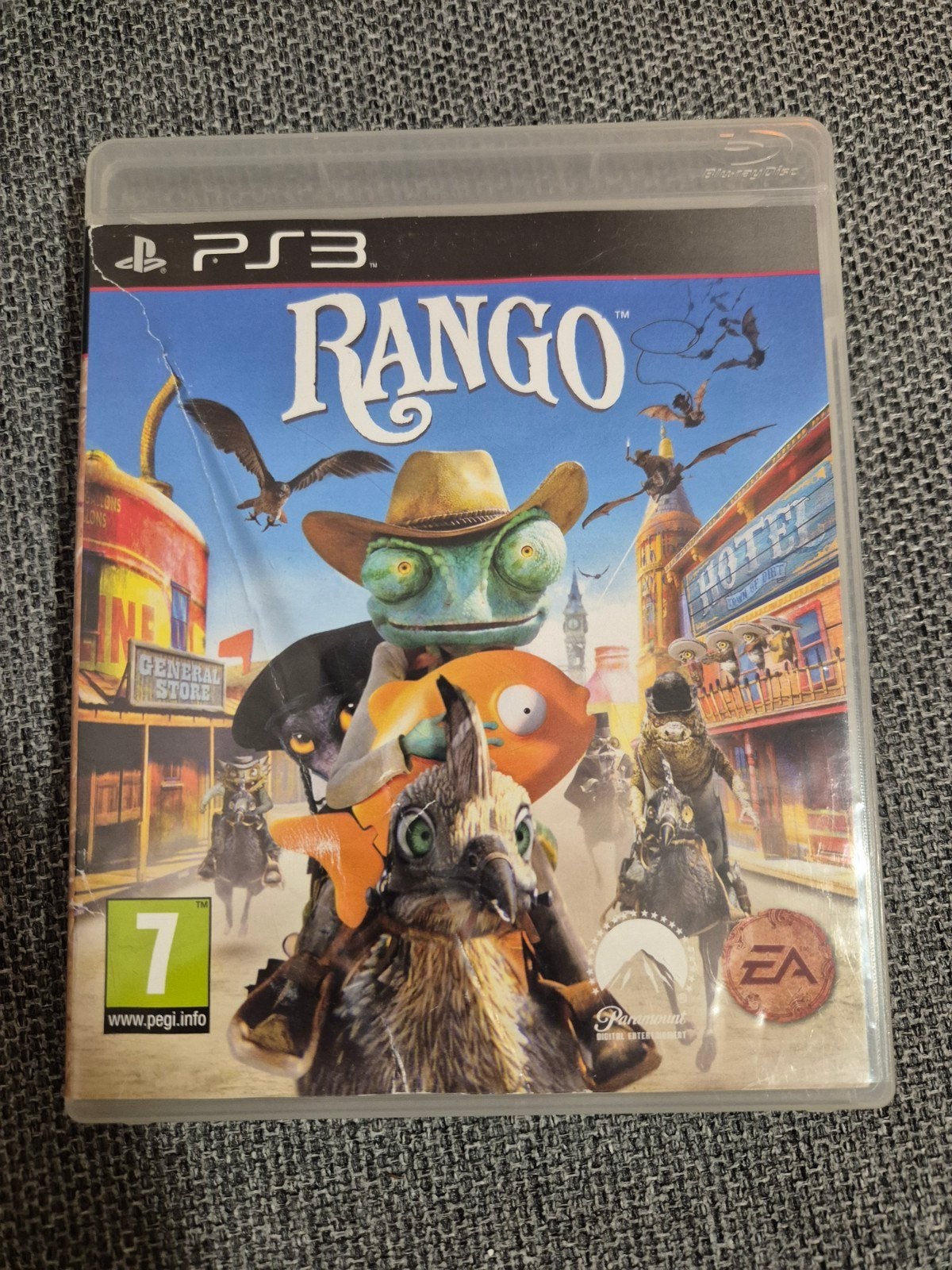 Rango - ps3 , playstation 3, 1 speler, Ophalen of Verzenden, Zo goed als nieuw, Vanaf 12 jaar