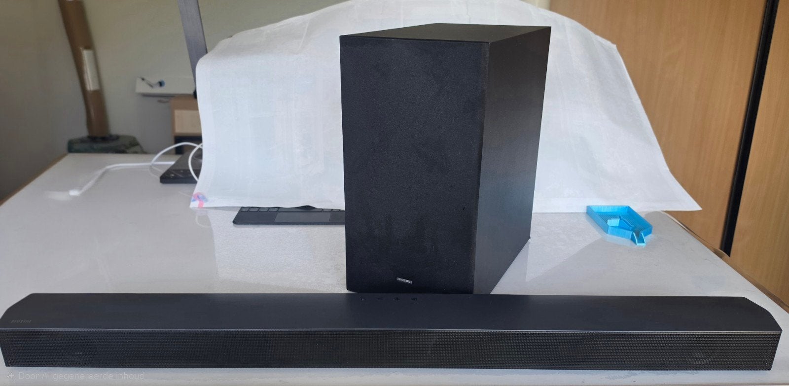 Samsung HW-B550 Soundbar met draadloze subwoofer, Ophalen, Bluetooth, Zo goed als nieuw