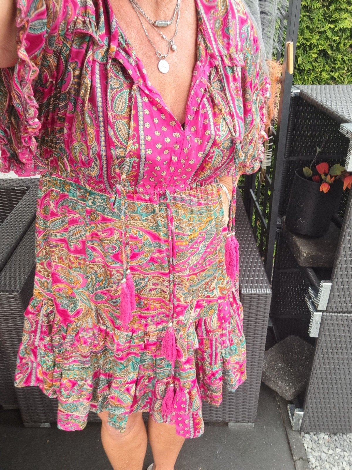 Jola Femme Luxe Roze Paisley IBIZA mt 40/42. Maat label klop, Maat 42/44 (L), Nieuw, Ophalen of Verzenden, Roze