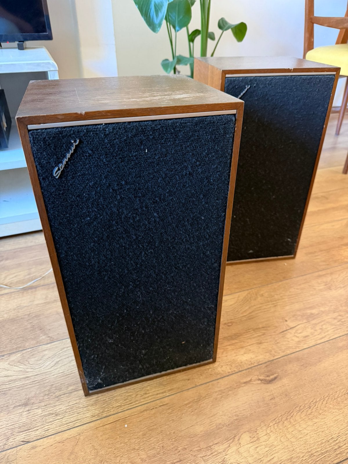 Vintage Sansui ES-50 Speakers, Gebruikt, Minder dan 60 watt, Front, Rear of Stereo speakers, Ophalen