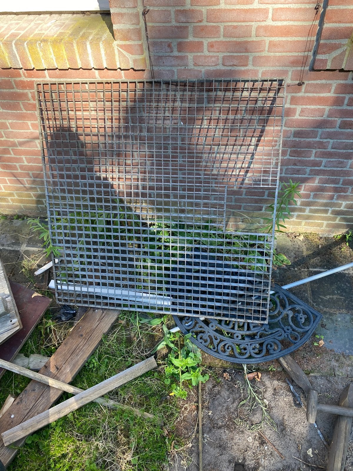 Rooster gegalvaniseerd, Ophalen, Zo goed als nieuw