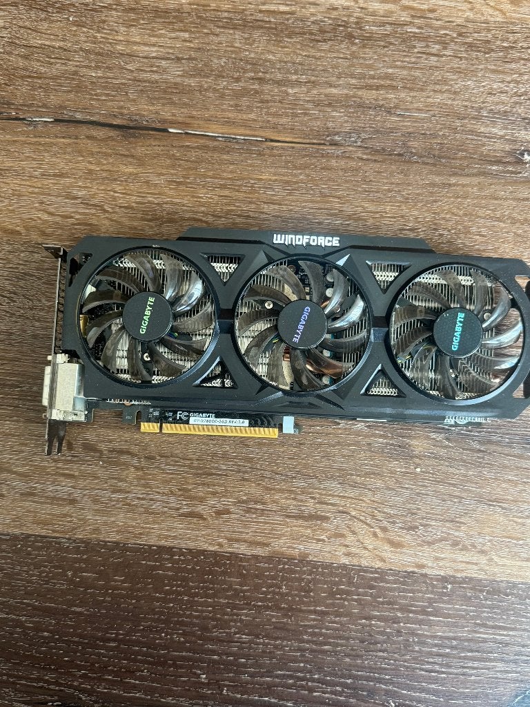 Gigabyte GeForce GTX 760 2 GB GDDR5, Ophalen of Verzenden, Gebruikt
