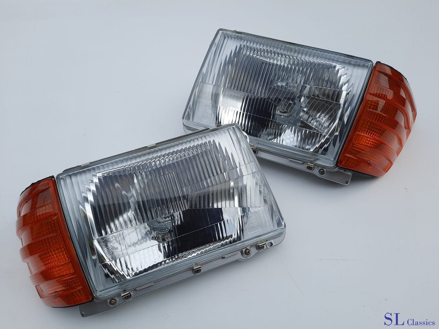 Koplampen set Mercedes SL - SLC compleet Nieuw !!!, Auto-onderdelen, Verlichting, -, Verzenden, Nieuw, -