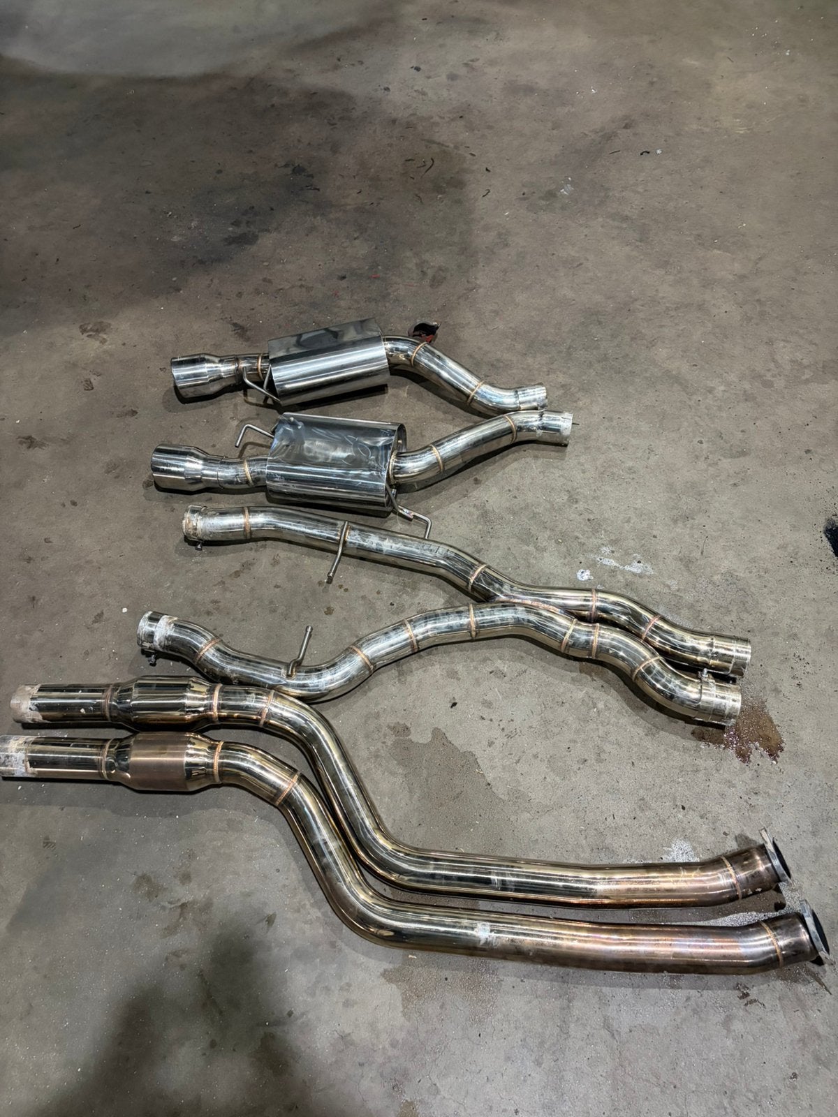 Uitlaatsysteem bmw e92 335i, Ophalen, Gebruikt, BMW