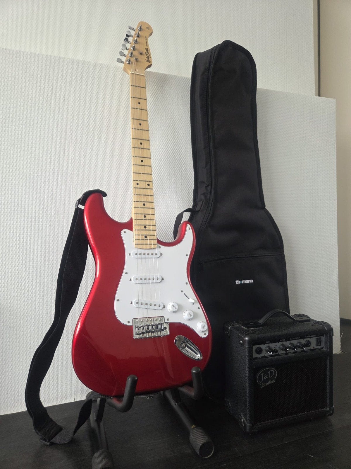 Harley Benton elektrische gitaar met versterker, Ophalen