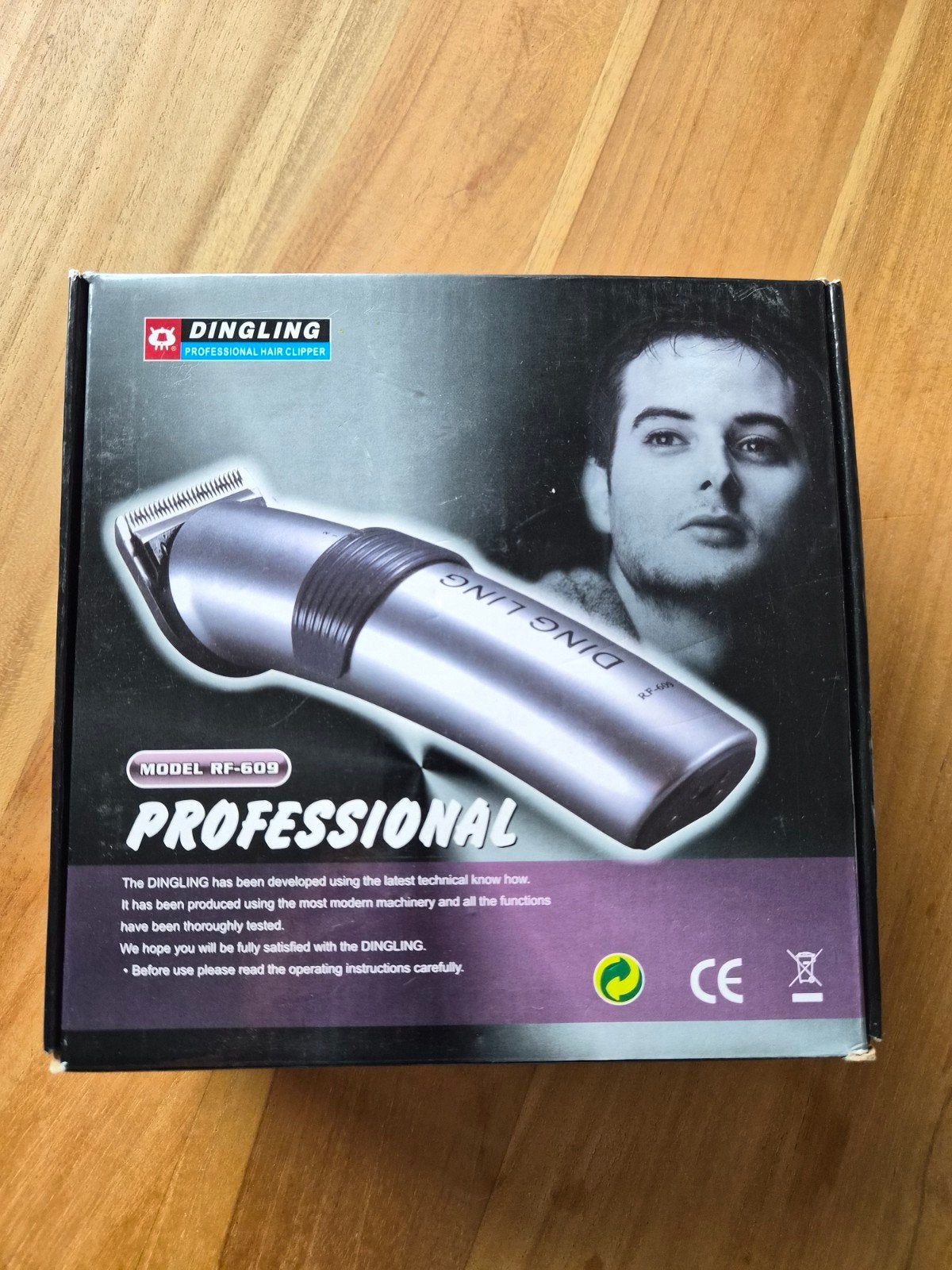 Dingling RF-609 Professionele Tondeuse/Haartrimmer, Ophalen of Verzenden, Zo goed als nieuw, Haarverzorging