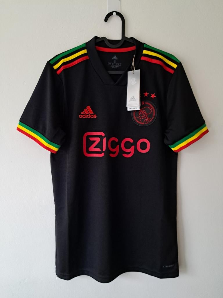 Ajax 2021/22 Derde Shirt – Bob Marley – Maat S – Adidas, Sport en Fitness, Voetbal, Maat S, Ophalen of Verzenden, Nieuw, Shirt