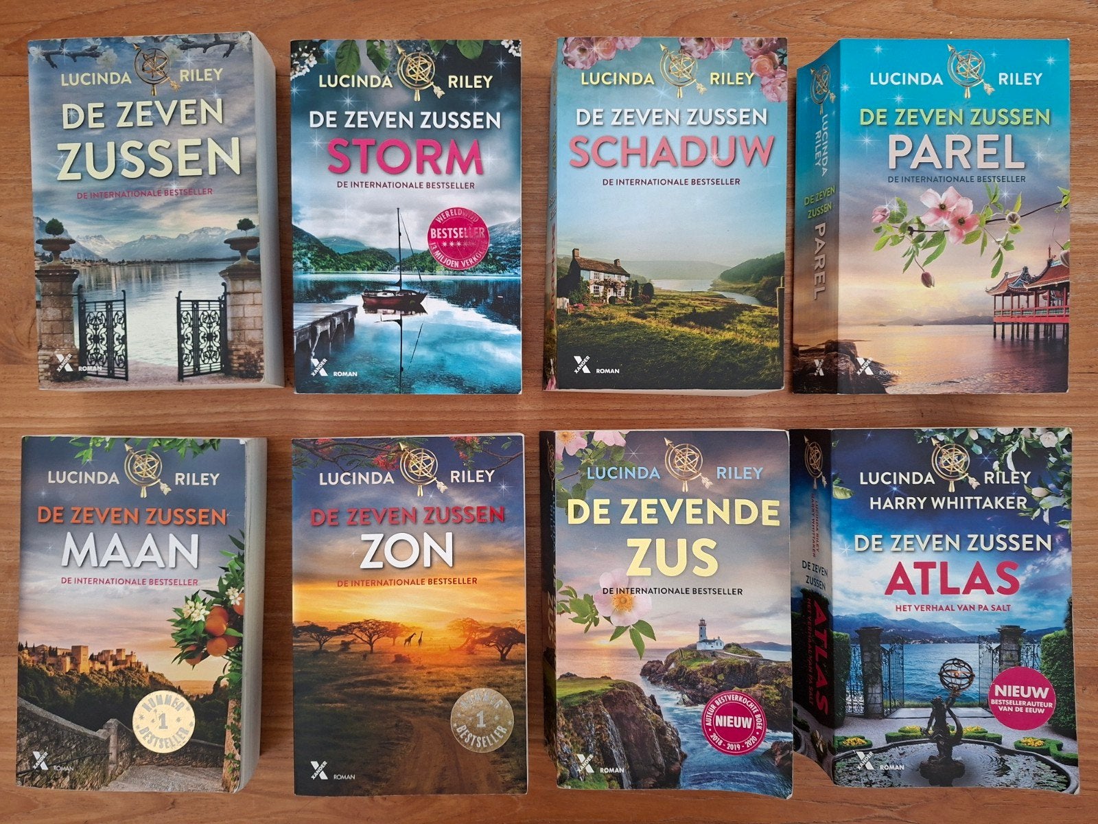De zeven zussen, complete serie, Boeken, E-books