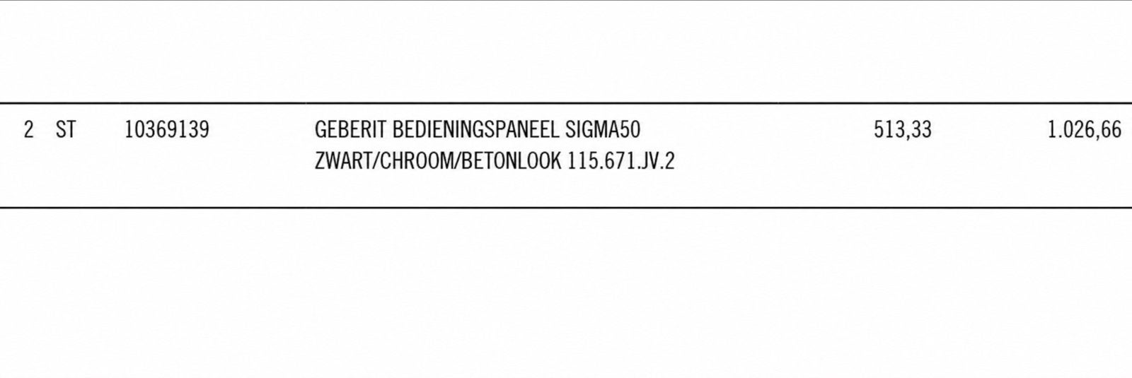2 x Geberit Bedieningspaneel Sigma50 Zwart/Chroom/Betonlook, Ophalen, Nieuw, Chroom, Toilet