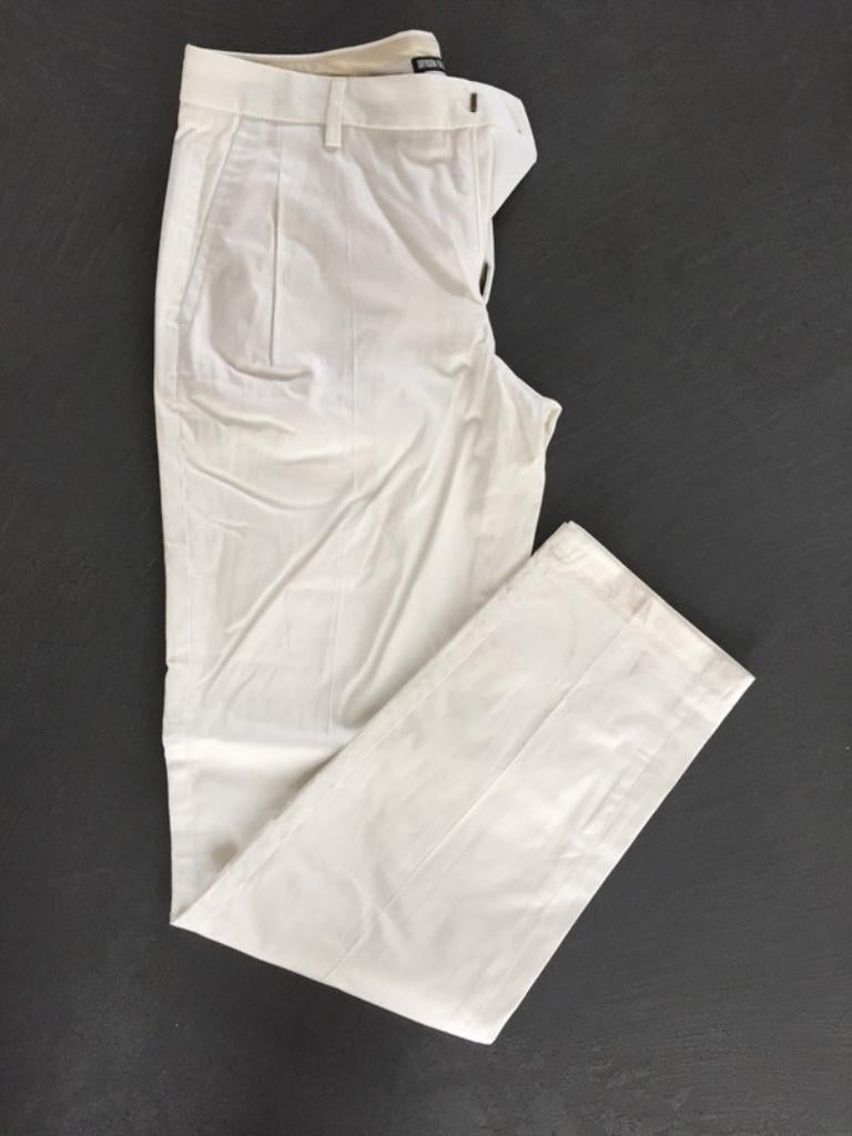B402 Nieuw Drykorn: pantalon broek gebr.wit Maat 1=27= XS=34, Drykorn, Wit, Nieuw, Ophalen of Verzenden
