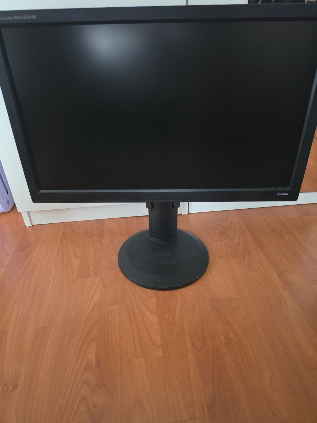 Iiyama ProLite B2480HS monitor - Full HD, Computers en Software, Ophalen, DVI, Gebruikt, Iiyama