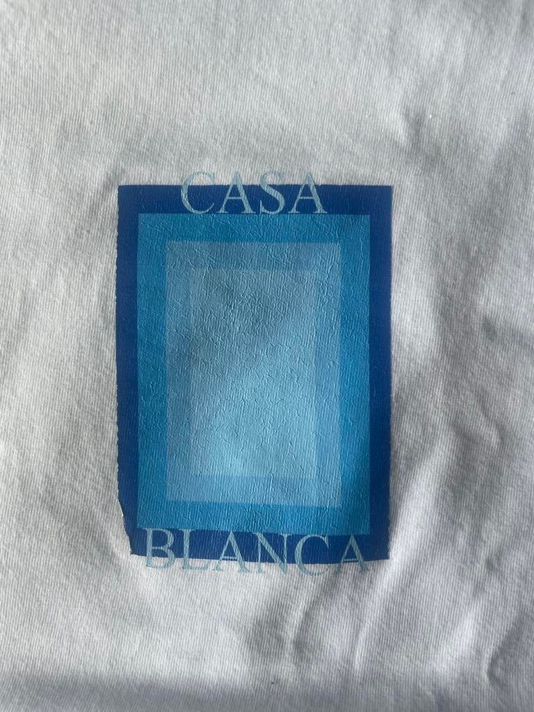 Casablanca Tennis Club T-shirt Wit Maat M, Ophalen of Verzenden, Zo goed als nieuw, Maat 48/50 (M), Wit