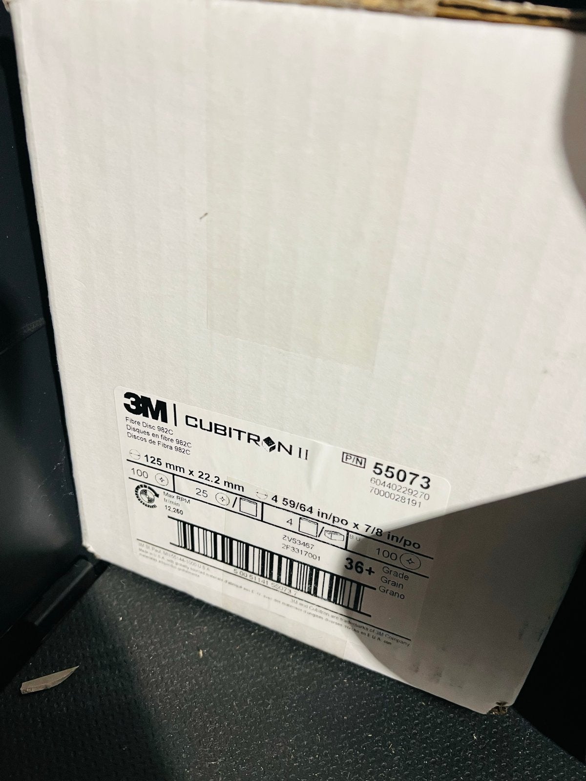 3M Cubitron II Fiberschijf 982C - 125mm P36+, Ophalen of Verzenden, Nieuw, Overige typen