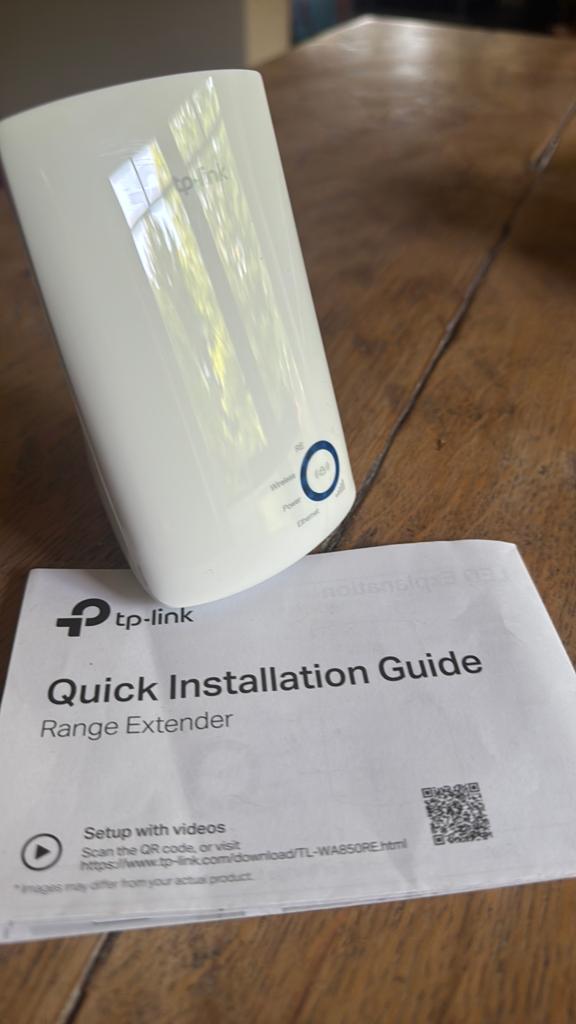 TP-Link Range Extender - Wifi Versterker, Computers en Software, WiFi-versterkers, Zo goed als nieuw, Ophalen of Verzenden