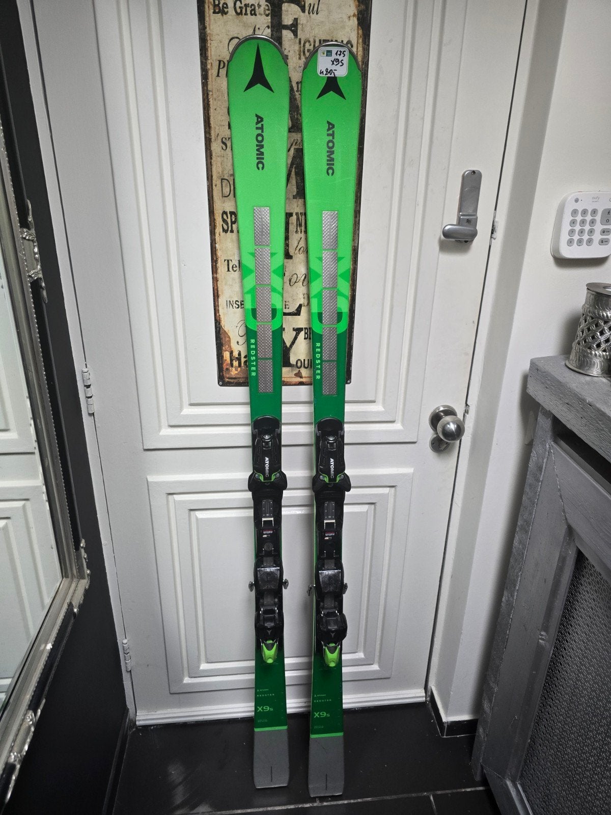 175cm ATOMIC REDSTER X9S REVOSHOCK X9 S RVSK VOOR KENNERS, 160 tot 180 cm, Gebruikt, Ophalen of Verzenden, Carve