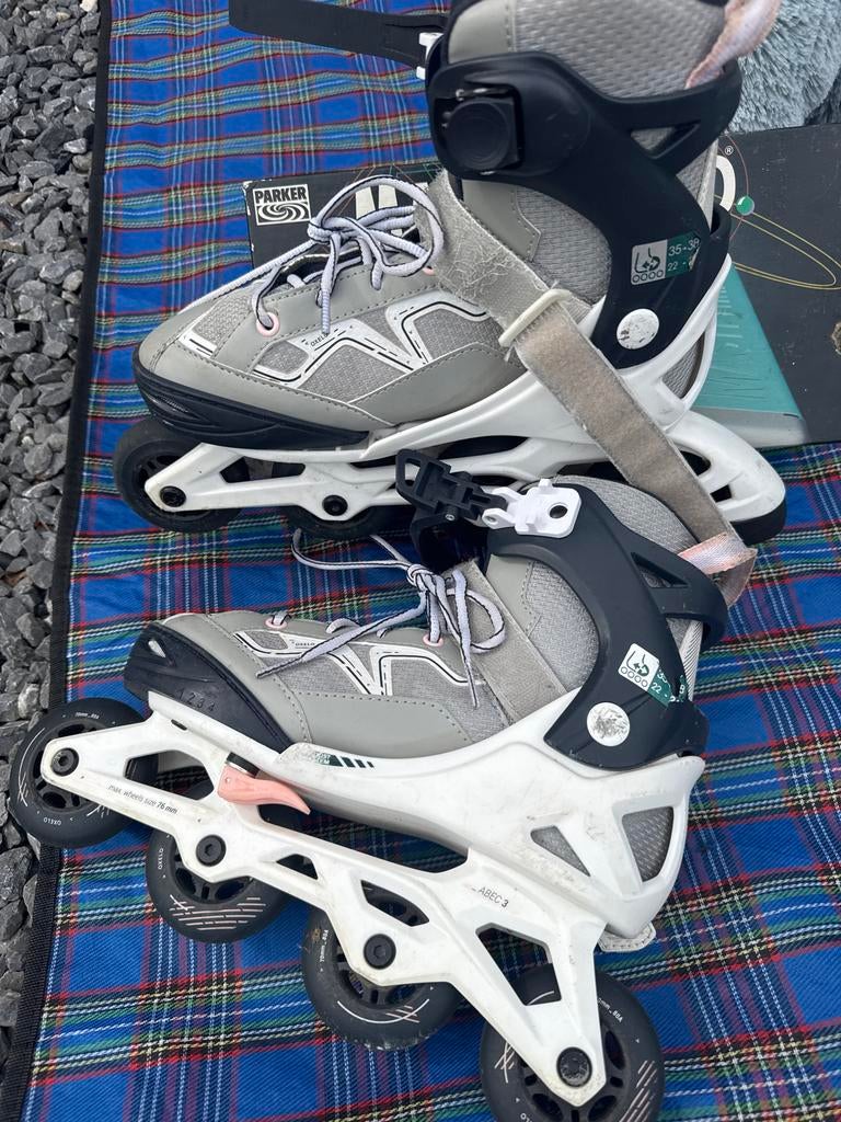 Verstelbare Oxelo inline skates - Maat 35-38, Overige merken, Kinderen, Ophalen of Verzenden, Inline skates 4 wielen
