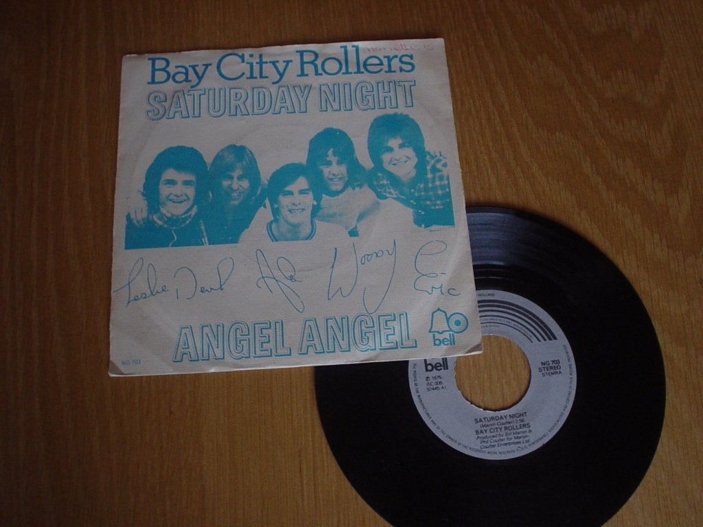 Single Bay City Rollers, Cd's en Dvd's, Vinyl Singles, Ophalen of Verzenden, Zo goed als nieuw, 7 inch, Pop