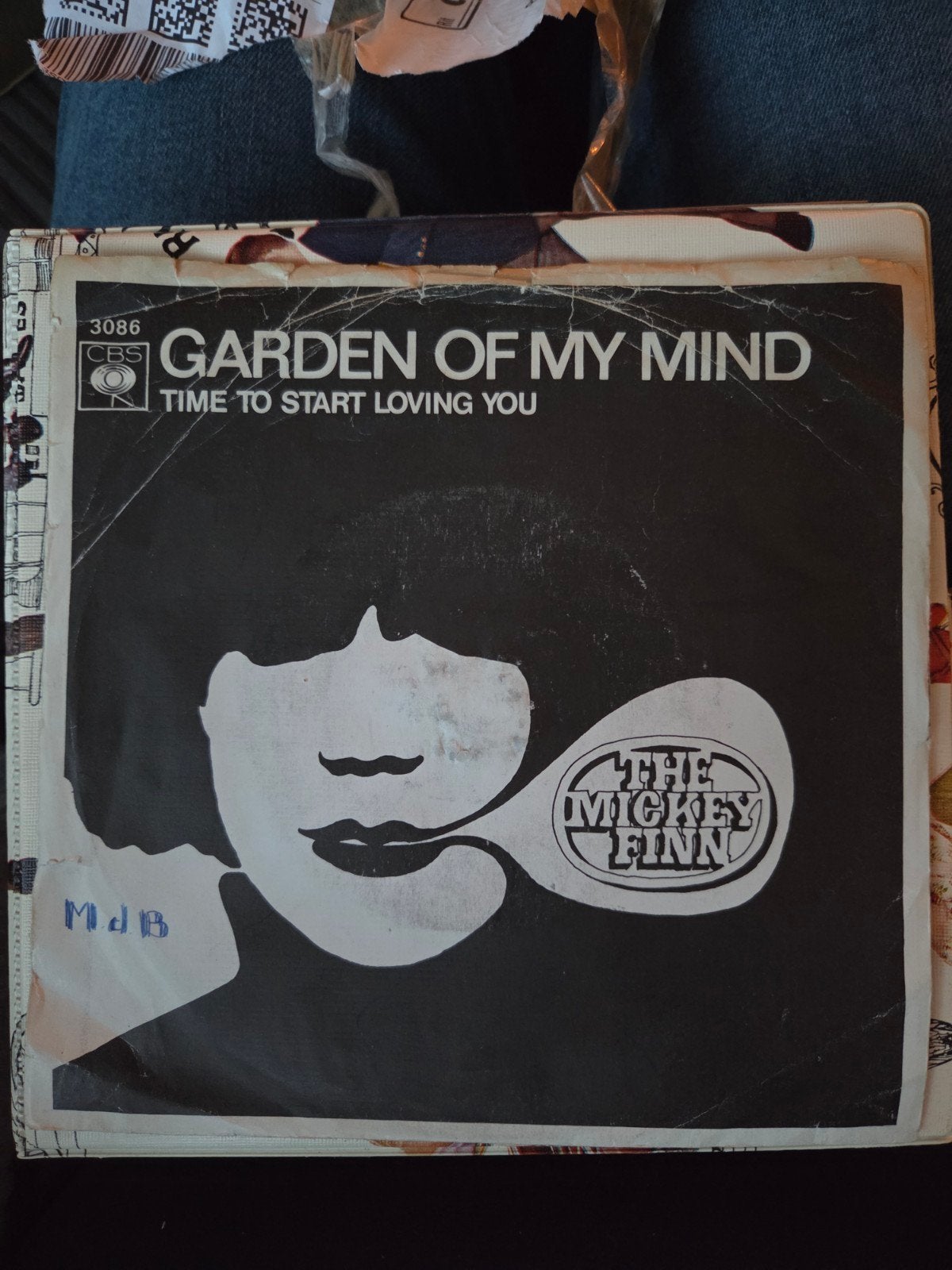zeldzame single the mickey finn, Ophalen of Verzenden, Gebruikt, 7 inch, Pop