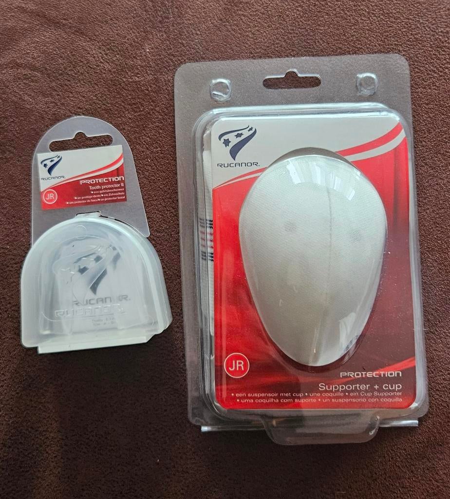 Rucanor nieuwe toque + gebitbeschermer, Sport en Fitness, Maat XS of kleiner, Ophalen of Verzenden, Nieuw, Overige