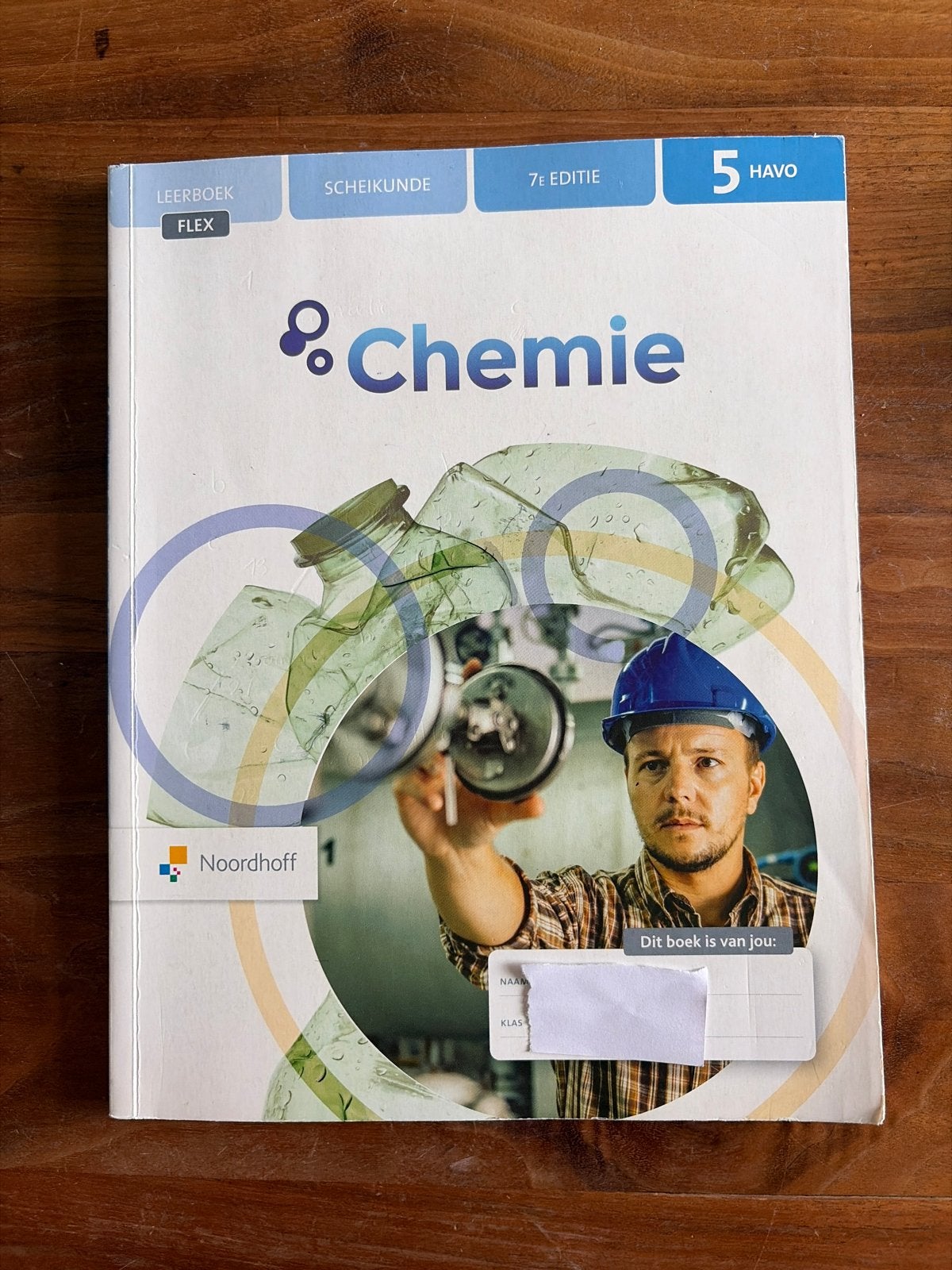 9789001292362 Chemie 5 HAVO Leerboek Flex 7e editie, Ophalen of Verzenden, Gelezen, HAVO, Scheikunde