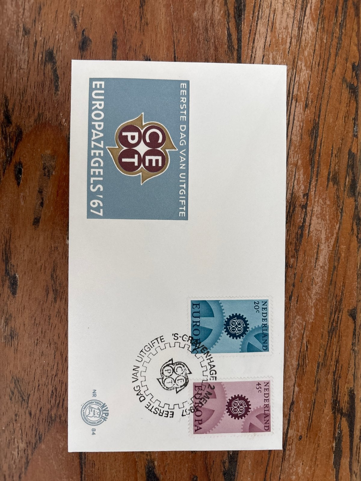 Eerste Dag van Uitgifte Europazegels '67 - Nederland, Ophalen of Verzenden, Onbeschreven, Nederland