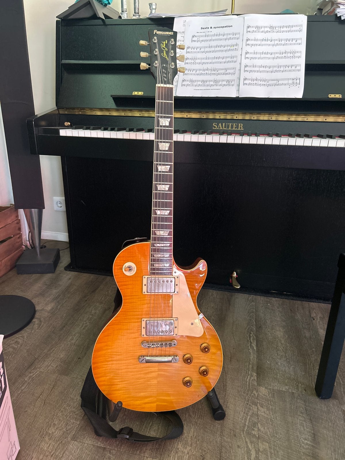 Fernandes Super prade Les Paul Gitaar, Ophalen, Gebruikt, Solid body, Overige merken
