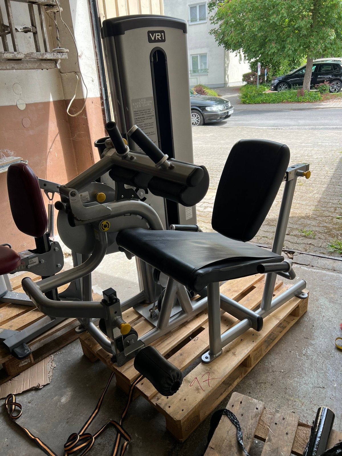 Cybex VR1 Leg curl & Leg Extension, Sport en Fitness, Ophalen of Verzenden, Zo goed als nieuw, Benen