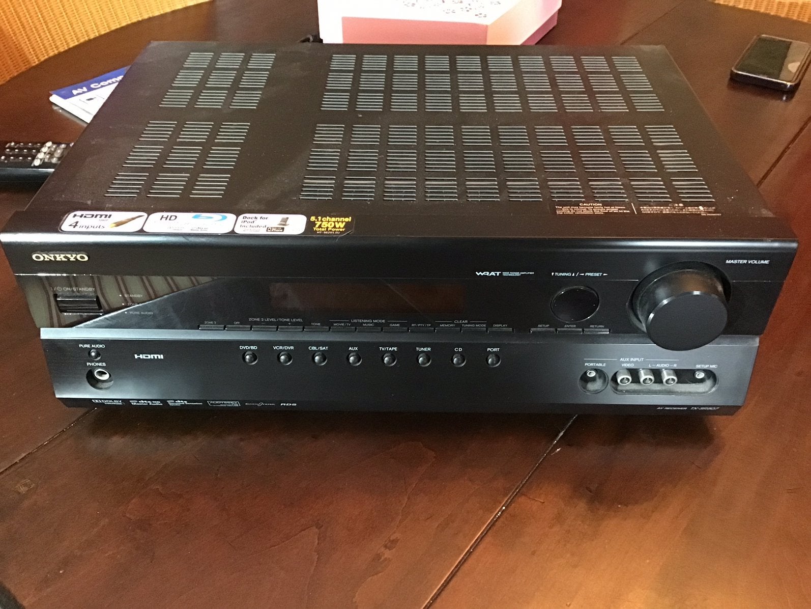 Onkio TX—SR 307, Ophalen, Gebruikt