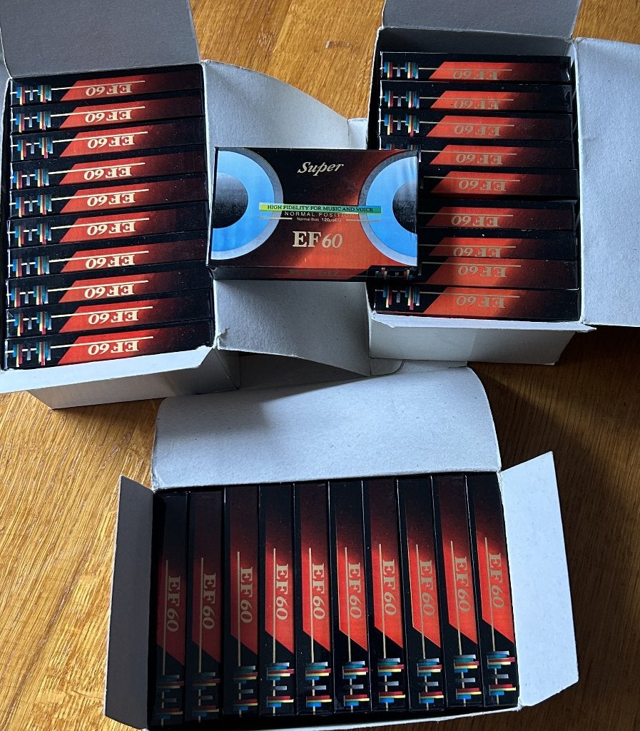 Cassettebandjes, Ophalen, Nieuw in verpakking, Overige genres, 26 bandjes of meer