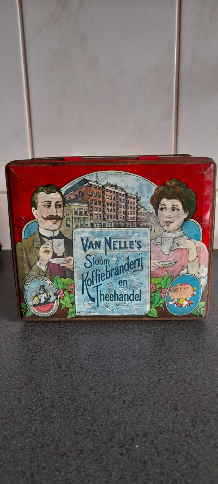 Van nelle blik., Ophalen, Koffie, Van Nelle