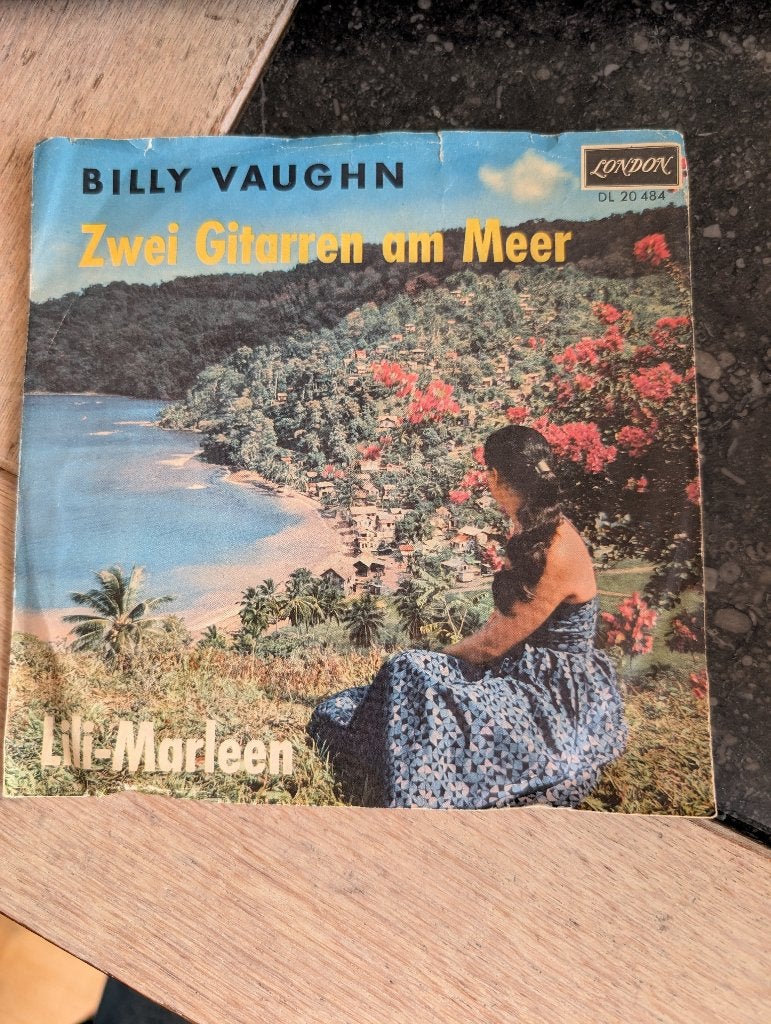 Billy Vaughn - Zwei gitaren am meer/ Lili Marleen, Ophalen of Verzenden, Zo goed als nieuw, Pop