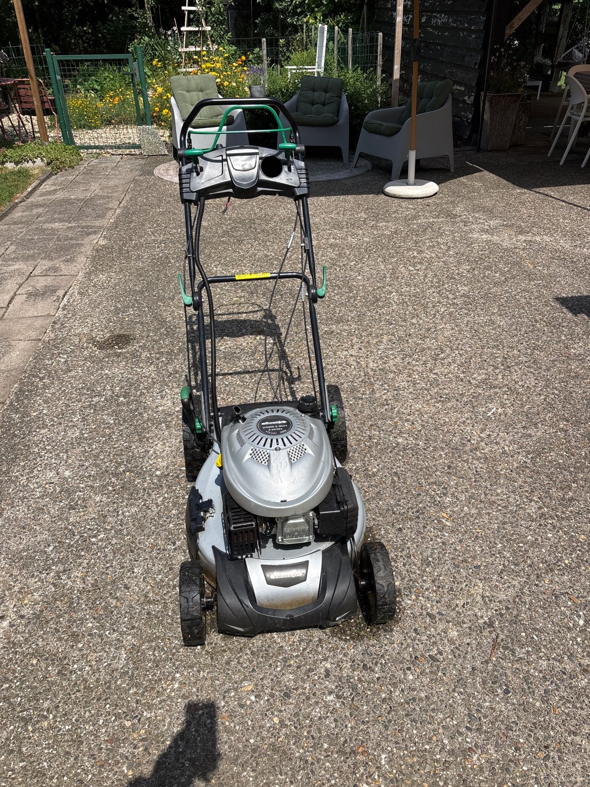 Gardol 4-takt Zelfrijdende Grasmaaier met E-start, Ophalen, Gebruikt, Benzine-grasmaaier, Elektrische starter