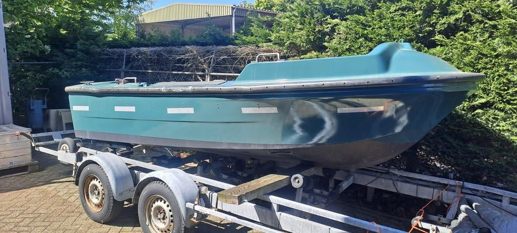 Fassmer Rescueboot 4.2 MTR - Gebruikte Reddingsboot, Watersport en Boten, Ophalen, Gebruikt, Polyester